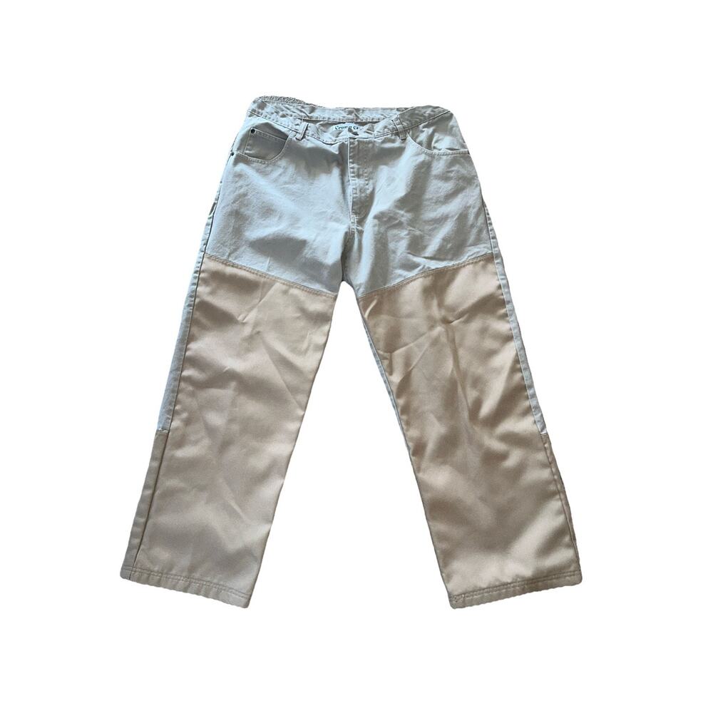 Scheels Pants Men 38x30 Brown Upland Brush Briar Proof Hunting Canvas Trouser
